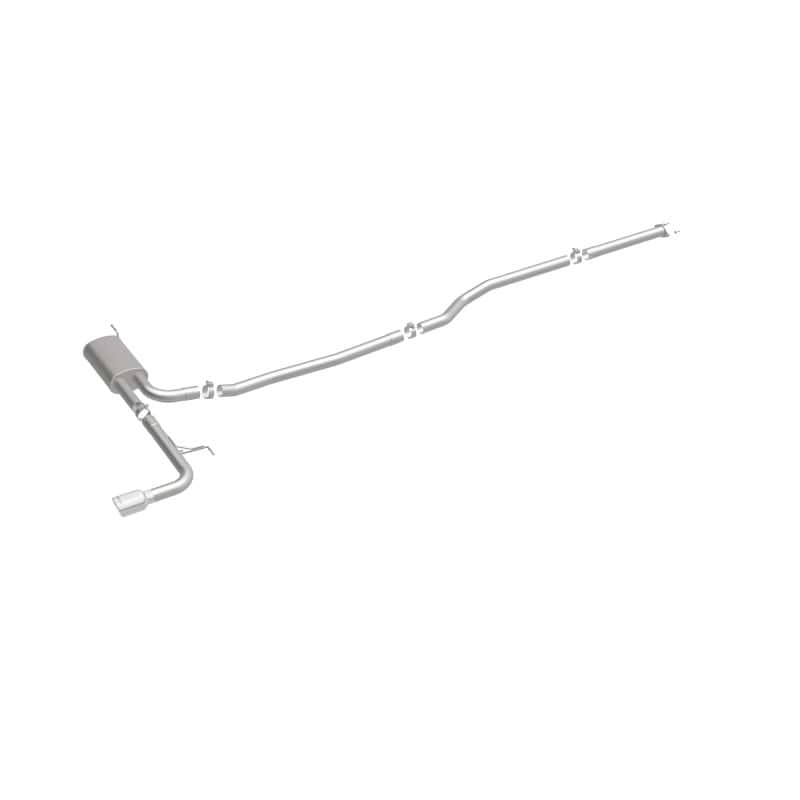 Magnaflow — MagnaFlow Cat Back, SS, 2.5in, Street, Single Straight Pass. Polished 4in Tip, 2015 Ford Fusion 2.5L
Cat-Back - view 6