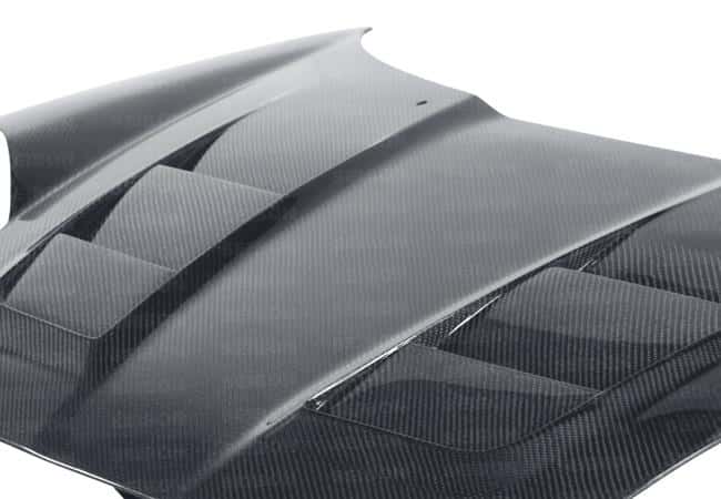 Seibon — Seibon 00-05 Toyota MR-S (ZZW30L) TS-Style Carbon Fiber Hood - view 9