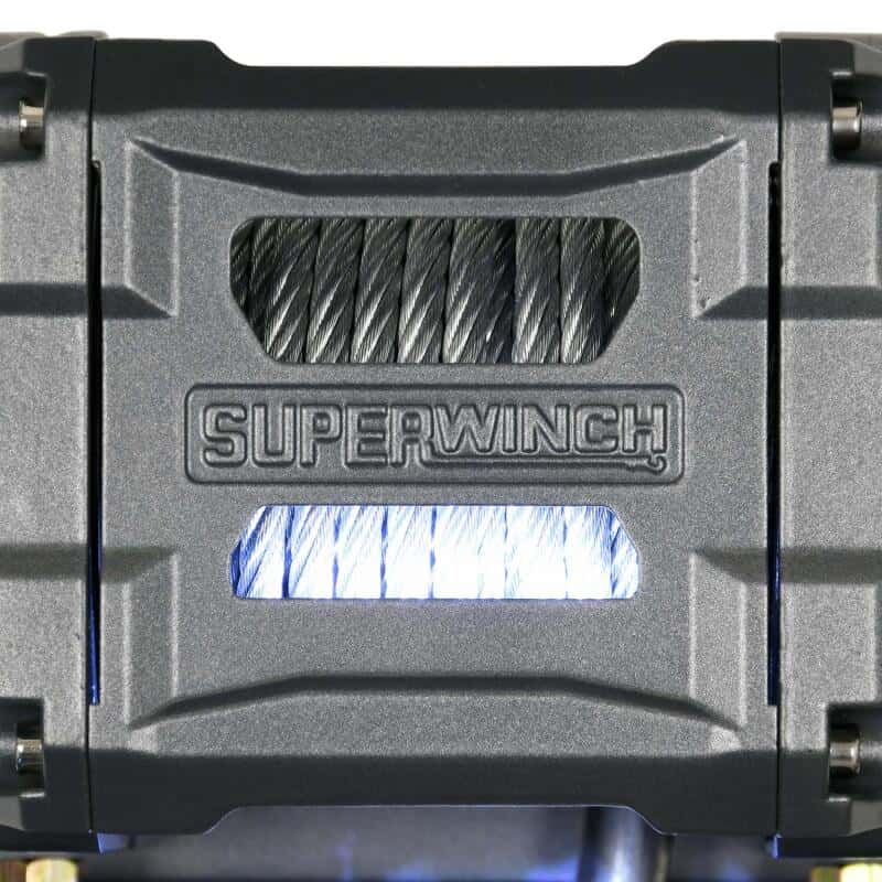 Superwinch — Superwinch 4500 LBS 12V DC 15/64in x 40ft Steel Rope Roller Fairlead SP 45 Winch - view 6