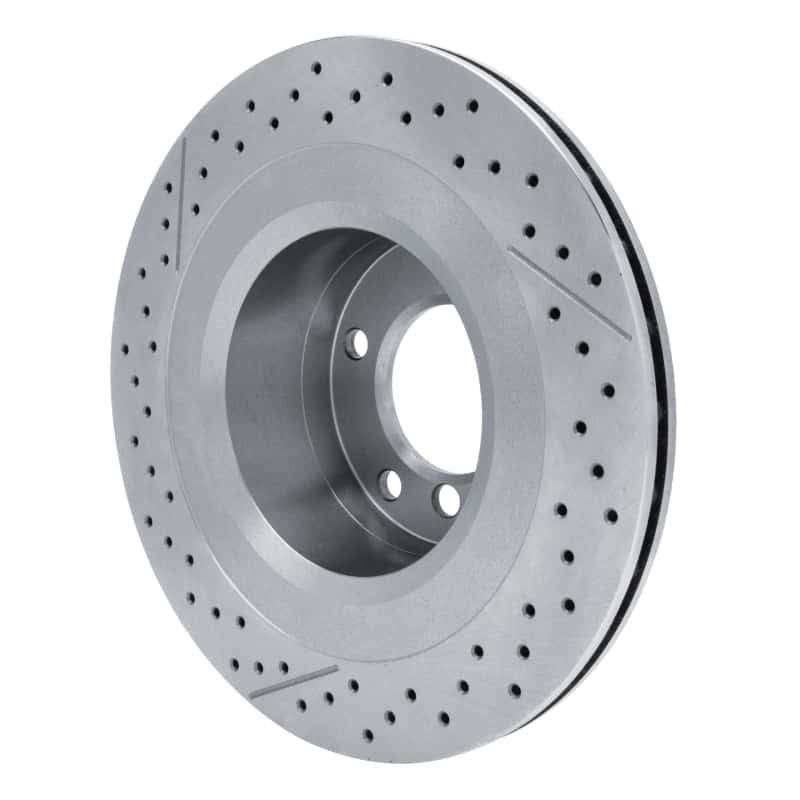DFC — DFC 13-18 Mercedes-Benz G63 AMG Rear Drilled and Slotted Brake Rotor - view 4