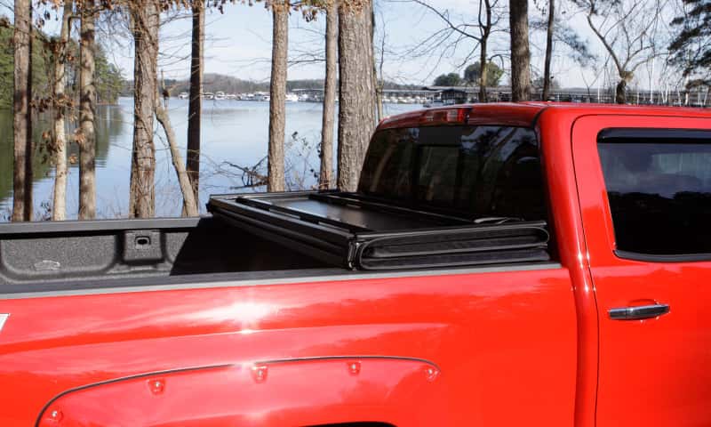 LUND — Lund 02-17 Dodge Ram 1500 Fleetside (8ft. Bed) Hard Fold Tonneau Cover - Black
LND Hard Fold Cvr - view 11