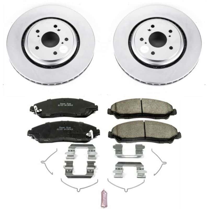 PowerStop — Power Stop 14-16 Acura MDX Front Z17 Evolution Geomet Coated Brake Kit - view 1