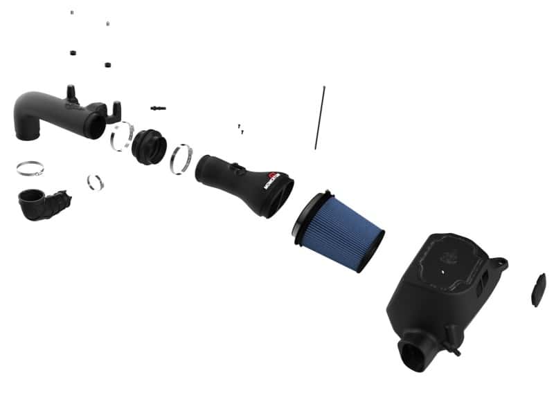 aFe — aFe 23-24 GM Colorado/Canyon L4-2.7L (t) Momentum GT Cold Air Intake System w/ Pro 5R Filter
Momentum GT Intake - view 2