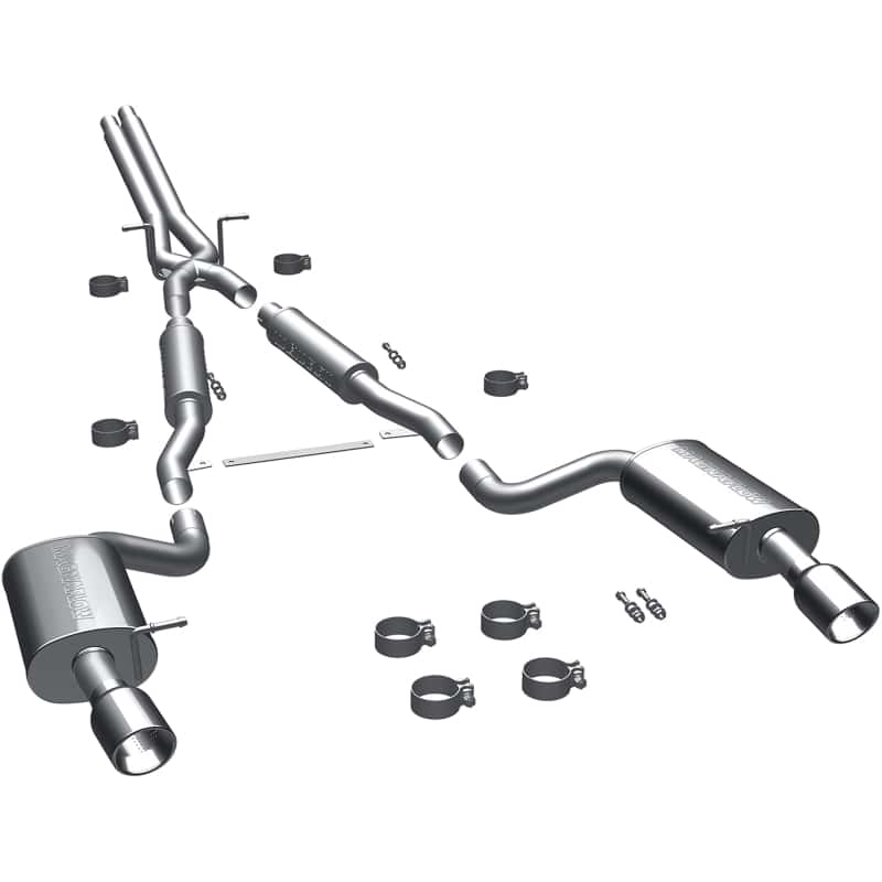 Magnaflow — MagnaFlow SYS C/B 97-04 Audi A6 2.7L Bi-Turbo
Cat-Back - view 2