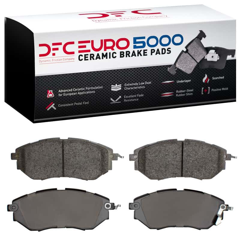 DFC — DFC 05-21 Subaru Forester Front Euro 5000 Ceramic Brake Pads
DFC Brake Pad Set - view 1