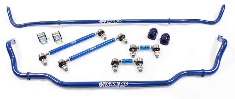 Superpro — SuperPro 2018 Kia Stinger Base Front / Rear 24mm F/18mm Rear Adjustable Sway Bar and Link Set
Sway Bar Package - view 1
