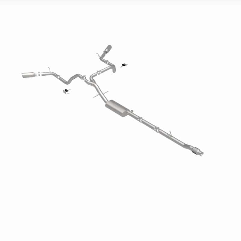 Magnaflow — MagnaFlow 2019 Chevy Silverado 1500 V8 5.3L Street Series Dual Split Exit Exhaust w/ Polished Tips
Cat-Back - view 14