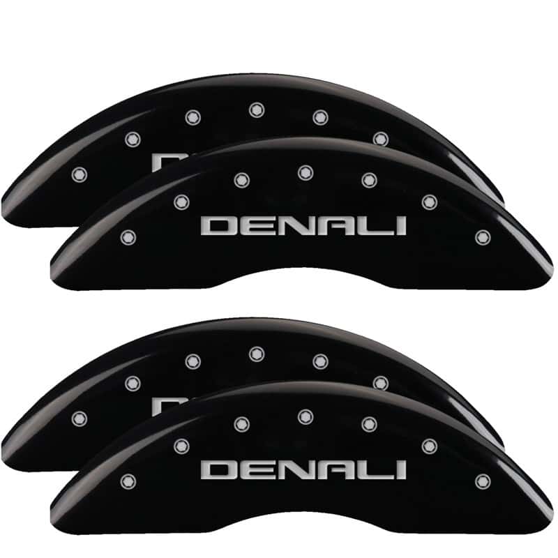 MGP — MGP 4 Caliper Covers Engraved Front & Rear Denali Black finish silver ch
Caliper Covers - view 1