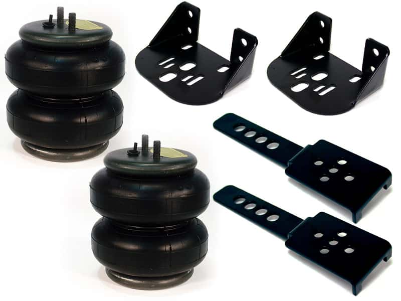 Ridetech — Ridetech AIRoverLeaf 4000lb Sideframe 2.5in Leaf Bracket Kit
AirOverLeaf 4000# - view 1