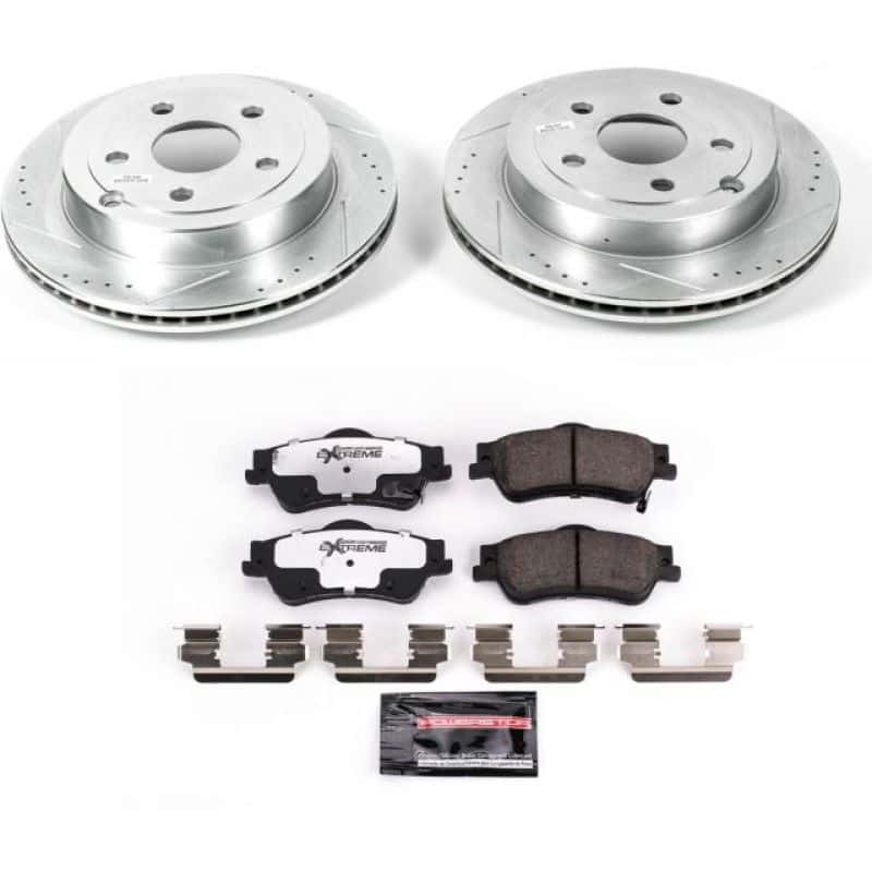 PowerStop — Power Stop 08-09 Pontiac G8 Rear Z26 Street Warrior Brake Kit - view 1