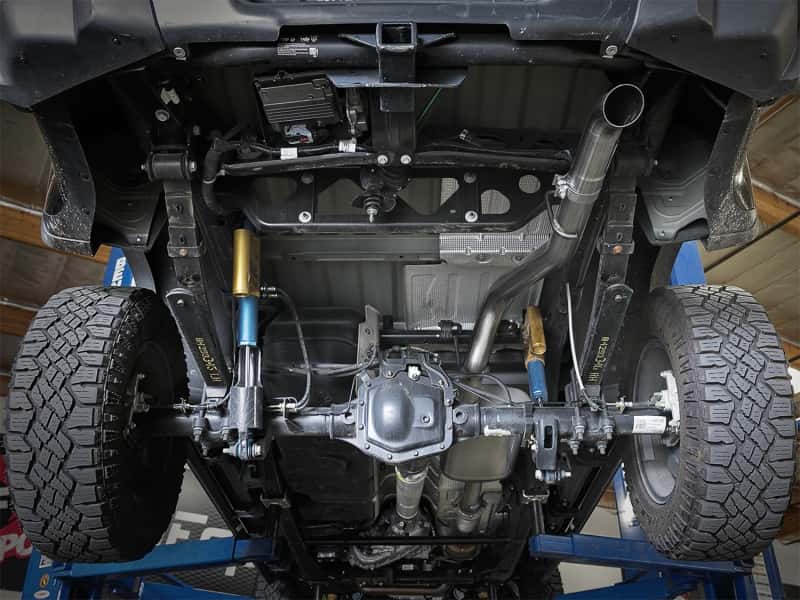 aFe — aFe MACH Force-Xp Hi-Tuck 3in. 409 SS C/B Exhaust 15-18 GM Colorado/Canyon L4-2.5L/V6-3.6L - Raw Tip
Cat-Back Exhaust - view 7