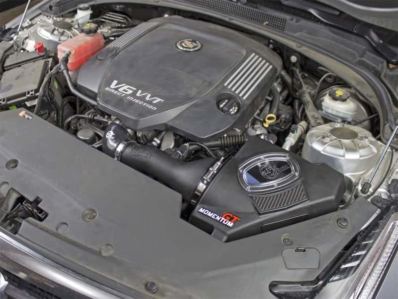 aFe — aFe Momentum Air Intake System PRO 5R Stage-2 13-15 Cadillac ATS 3.6L V6
Momentum GT Intake - view 8
