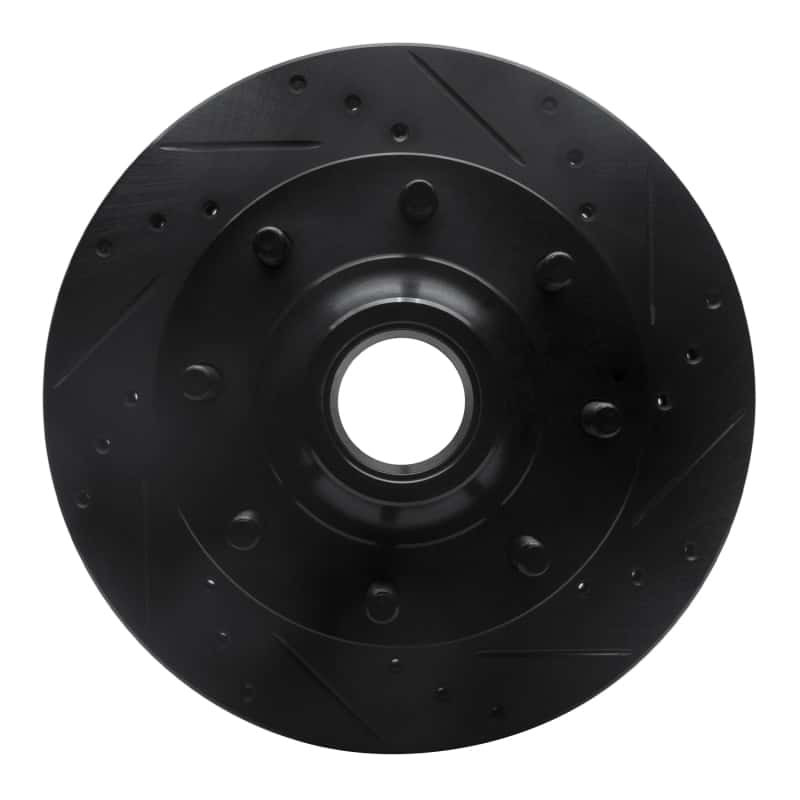 R1 Concepts — R1 1994-1999 Dodge Ram 2500 Front Right Drilled & Slotted Black Brake Rotor
R1 Brake Rotor Drill - view 1