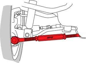 SPC Performance — SPC Performance 04-06 Dodge Stratus/Chrysler Sebring Rear EZ Arm XR Adjustable Control Arm
ADJ. CAMBER ARM
ADJ ARM EA - view 3