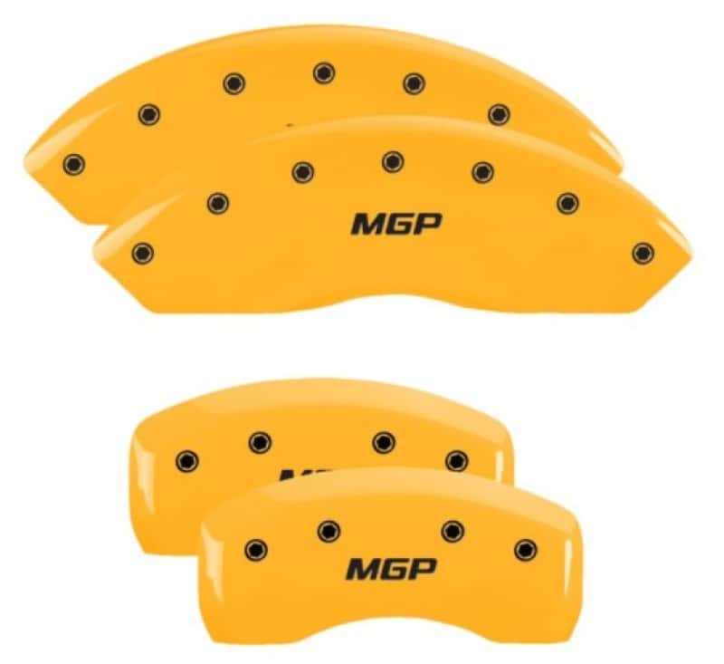 MGP — MGP 4 Caliper Covers Engraved Front & Rear MGP Yellow Finish Black Char 2010 Infiniti G37
Caliper Covers - view 1