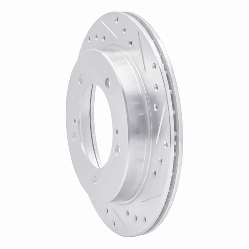 R1 Concepts — R1 91-98 Chevrolet Tracker Front Right Drilled & Slotted Silver Brake Rotor
R1 Brake Rotor Drill - view 2