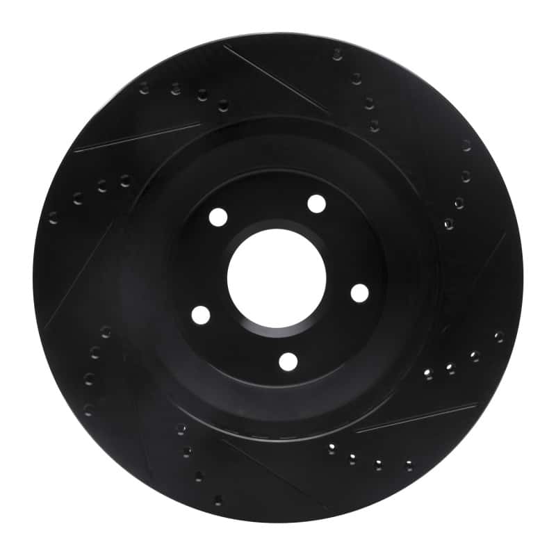 R1 Concepts — R1 88-96 Chevrolet Corvette Right Front Drilled & Slotted Black Brake Rotor
R1 Brake Rotor Drill - view 5