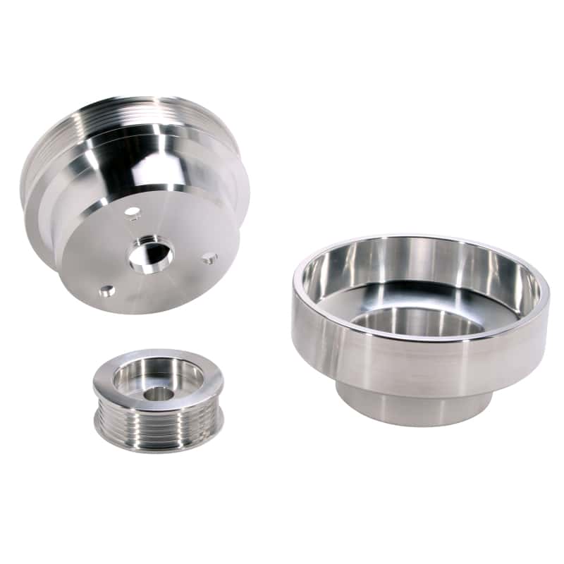 BBK — BBK 88-95 GM Truck 4.3 5.0 5.7 Underdrive Pulley Kit - Lightweight CNC Billet Aluminum (3pc)
Under Drive Pulleys
Pulley Kit - view 4