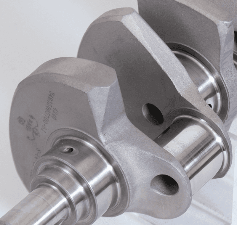 Eagle — Eagle Chevrolet 305/350 3.500in Stroke 2.000in Rod Journals Forged 4340 Lightweight Steel Crankshaft
4340 Crank - view 6