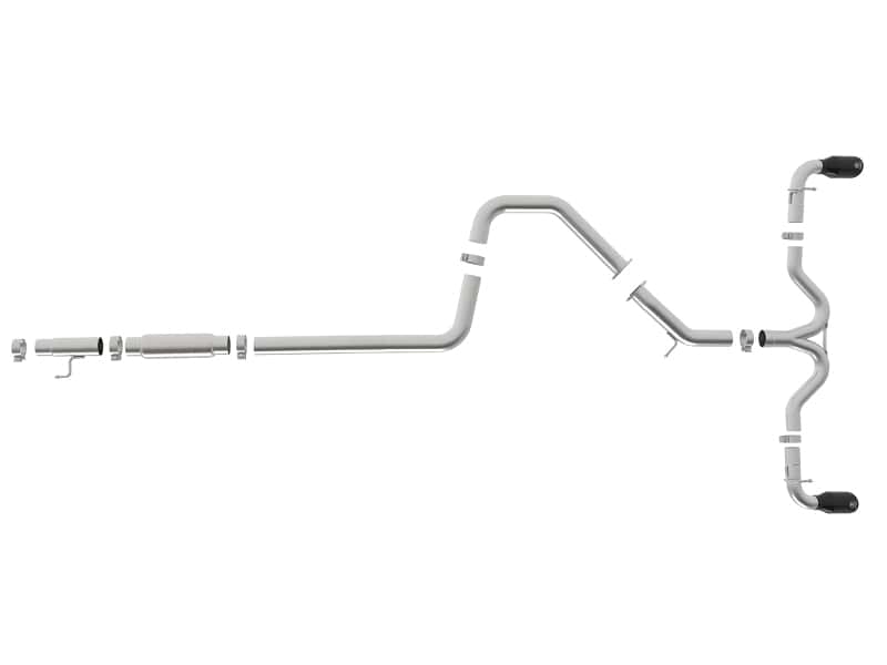 aFe — aFe Takeda 3-2.5in 304 SS Cat-Back Exh System w/Black Tips 2018 Hyundai Elantra GT Sport I4-1.6L (t)
Cat-Back Exhaust - view 5