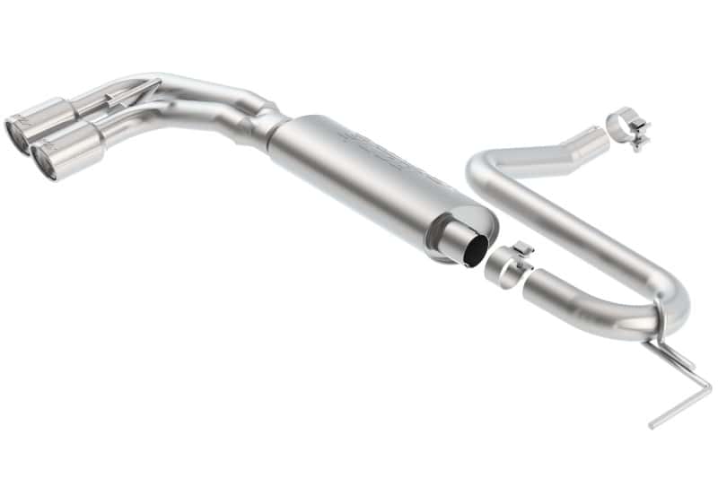 Borla — Borla 2017 Chevrolet Cruze RS 1.4T FWD 2.25in SS S-Type Rear Section Exhaust
Axle-Back System - view 1