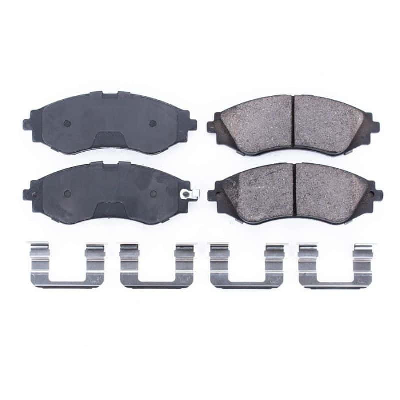 PowerStop — Power Stop 04-11 Chevrolet Aveo Front Z17 Evolution Ceramic Brake Pads w/Hardware
Z17 Brake Pads - view 1