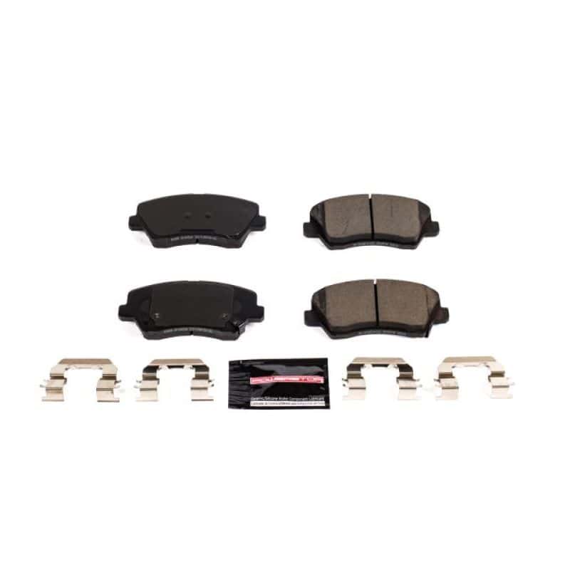 PowerStop — Power Stop 2017 Hyundai Elantra GT Front Z23 Evolution Sport Brake Pads w/Hardware
Z23 Brake Pads - view 1