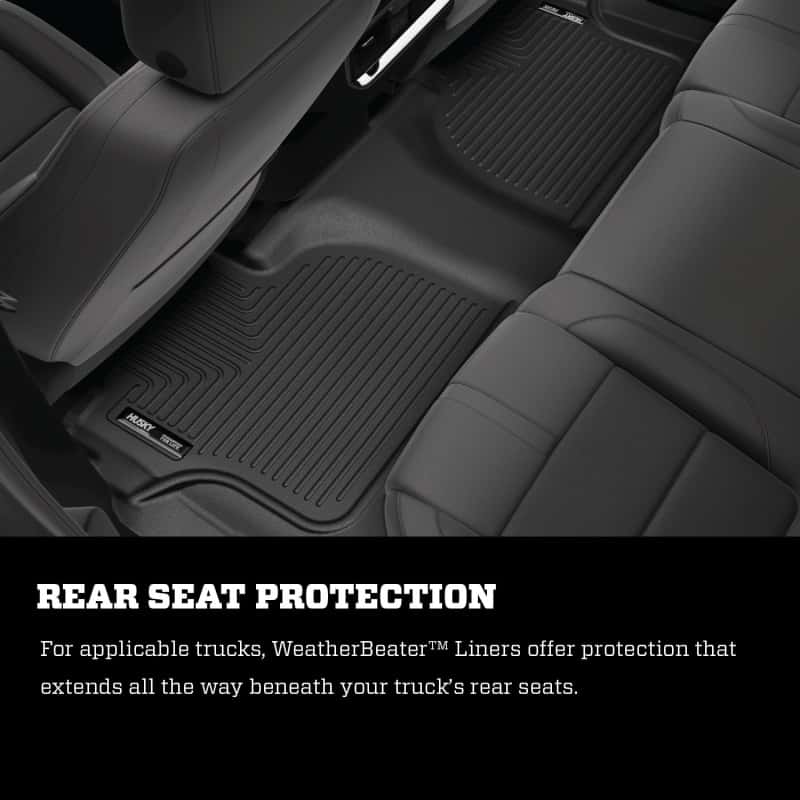 Husky Liners — Husky Liners 15 Cadillac Escalade ESV WeatherBeater Black 2nd Seat Floor Liners
FLOOR COVERINGS - view 12