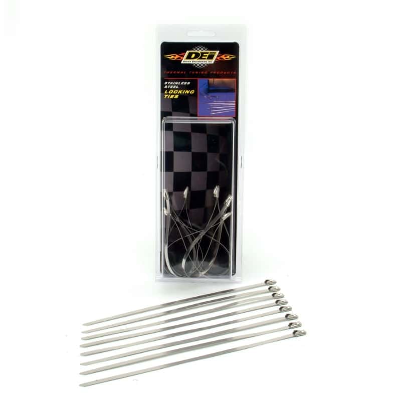 DEI — DEI Stainless Steel Locking Tie 8in - 8 per pack
Heat Shield Tie - view 9