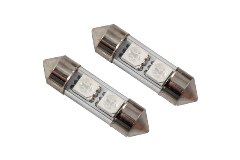 Diode Dynamics — Diode Dynamics 31mm SMF2 LED Bulb - Amber (Pair) - view 1