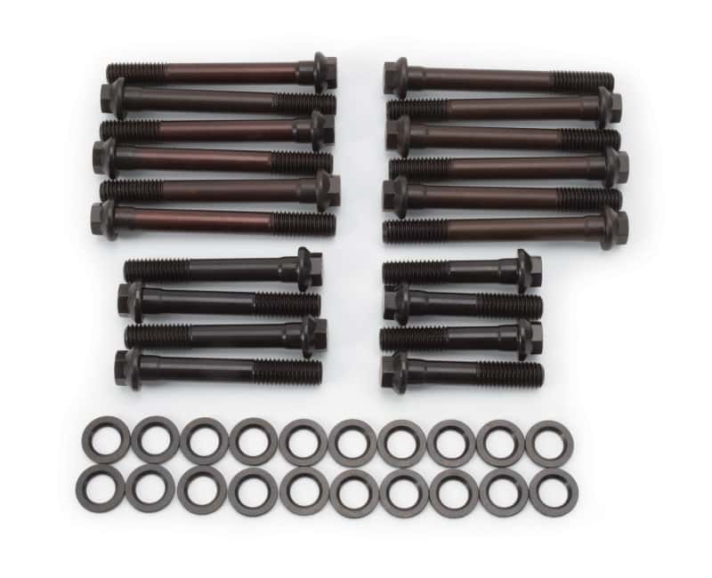 Edelbrock — Edelbrock Head Bolt Kit for Edel Perf D-Port Pontiac Cyl Head
CYL HEAD COMPONENTS - view 1