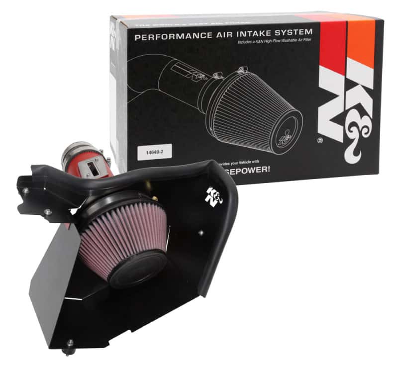 K&N Engineering — K&N 17-18 Honda Civic Type-R L4-2.0L F/I Typhoon Air Intake
Performance Air Inta
Air Intake System - view 7