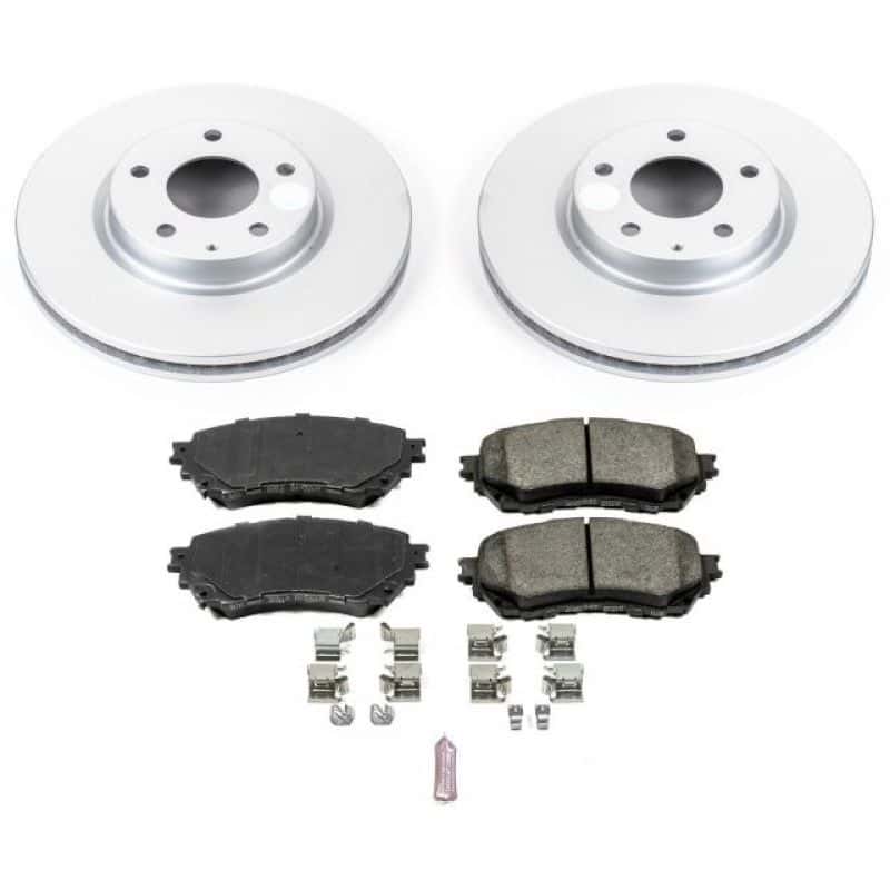 PowerStop — Power Stop 14-18 Mazda 6 Front Z17 Evolution Geomet Coated Brake Kit - view 1
