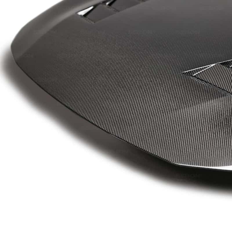 Seibon — Seibon 19-20 Toyota Corolla Hatchback TS-Style Carbon Fiber Hood - view 4