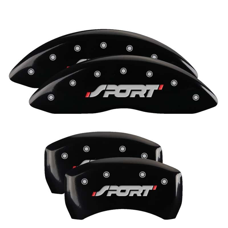 MGP — MGP 4 Caliper Covers Engraved Front & Rear SPORT Black finish silver ch
Caliper Covers - view 1