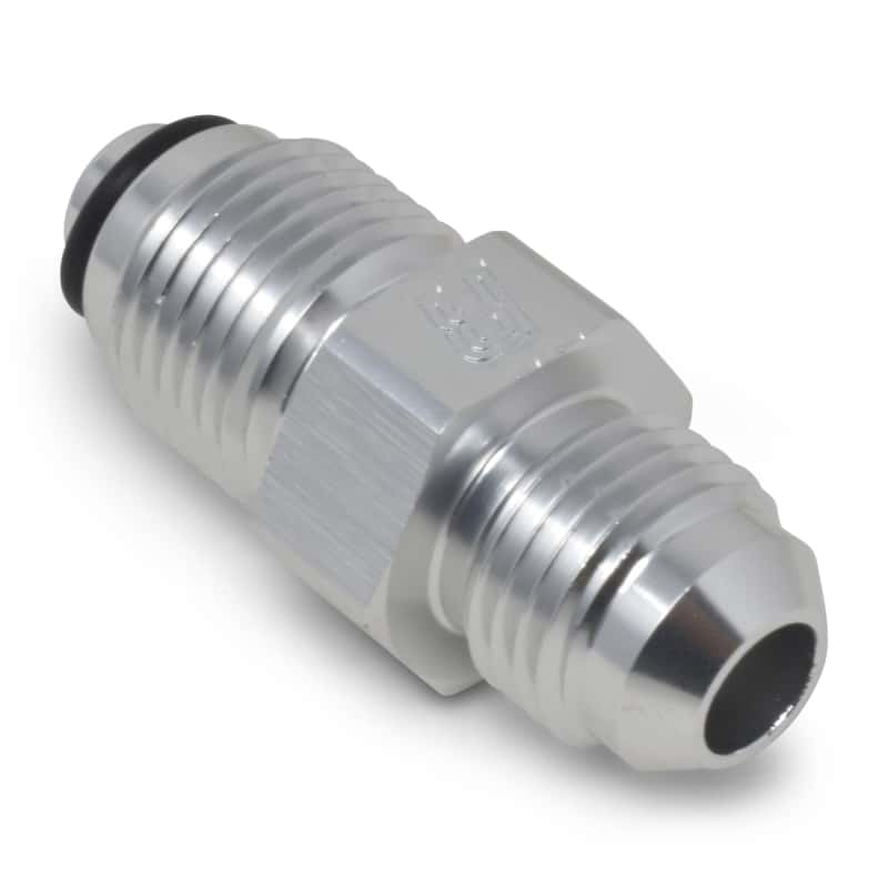 Russell — Russell Performance -6 AN (male to 11/16in-18 O-ring seal) Power Steering Adapter. Clear anodized
PwrStrgHoseAdpt - view 5