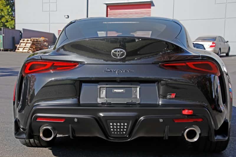 Perrin Performance — PERRIN 20-25 Toyota Supra Tow Hook Kit (Rear) - Red
paPTP-BDY-250RD - view 1