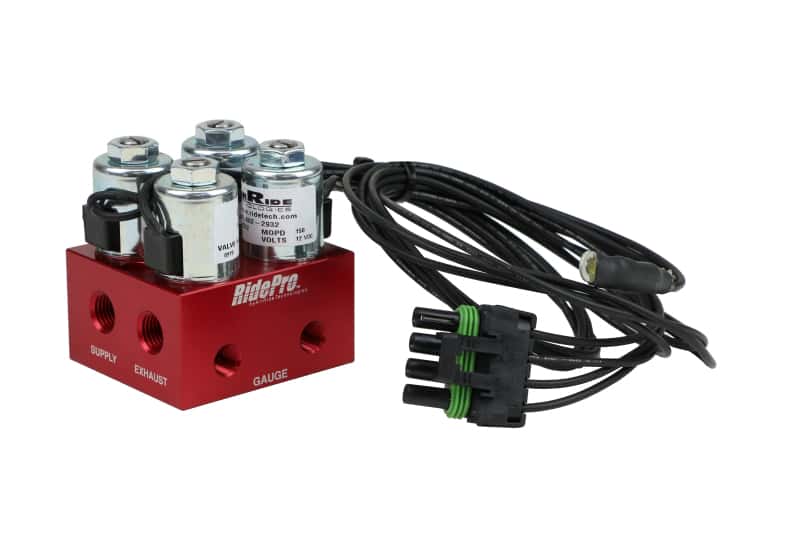 Ridetech — Ridetech RidePro 2-Way Air Valve Assembly Fittings not included
RidePro Valve 2 Way - view 1