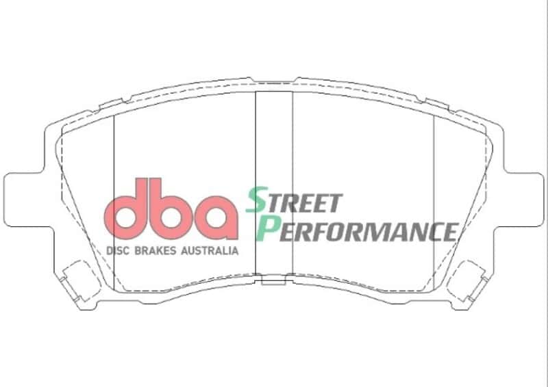 DBA — DBA 02-03 Subaru WRX / 98-01 Subaru Impreza SP500 Front Brake Pads
Brake Pad - view 2