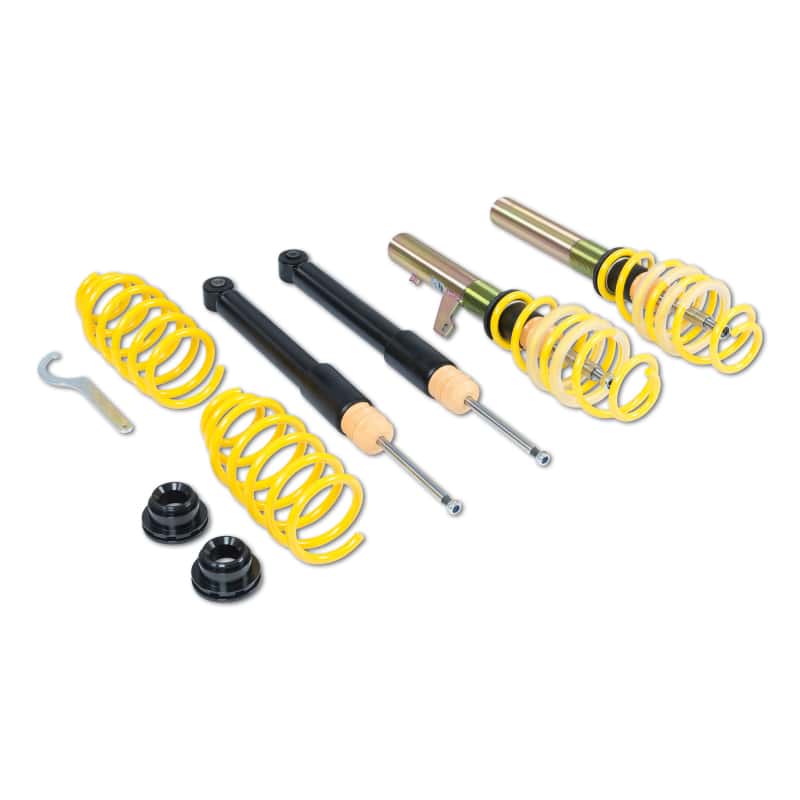 ST Suspensions — ST X-Height Adjustable Coilovers 15+ Audi A3 (8V) 2.0L TDI 2wd / 15+ VW Golf VII 2.0L TDI
Coilover Kit - view 1