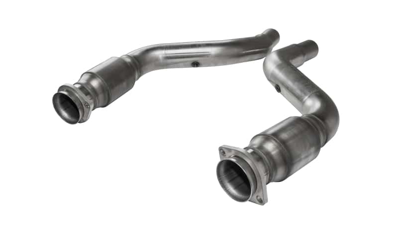 Kooks Headers — Kooks 06-10 Charger SRT8 3in In x 2 3/4in Out GREEN Cat SS Conn. Pipes
3in. x 2-3/4in. Conn
3" x 2-3/4" Conn. - view 2