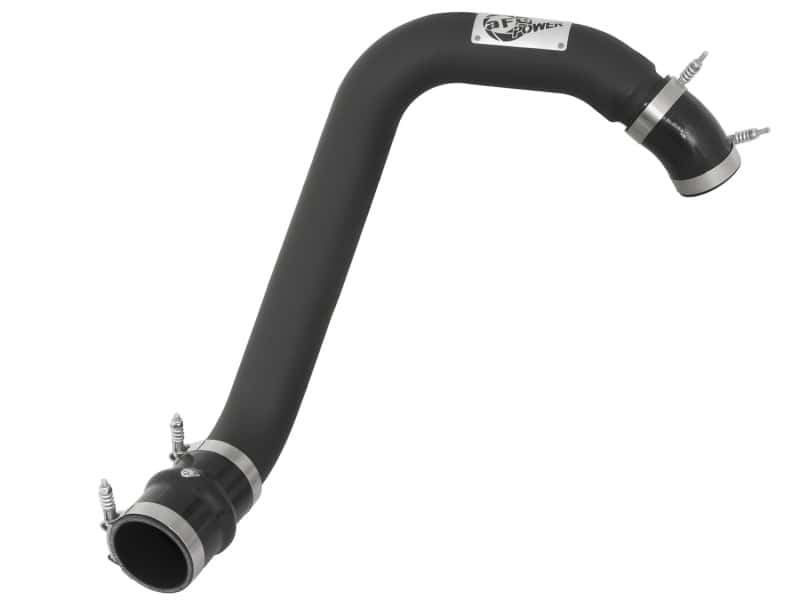 aFe — aFe Bladerunner 3in. Intercooler Tube Hot Side 03-07 Ford Diesel Trucks V8-6.0L (td)
Hot Charge Pipe - view 1