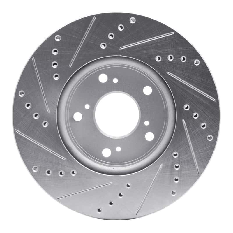 R1 Concepts — R1 13-22 Honda Accord Sedan Front Right Drilled & Slotted Silver Brake Rotor
R1 Brake Rotor Drill - view 5