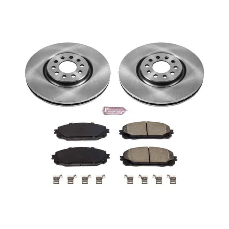 PowerStop — Power Stop 17-19 Jeep Cherokee Front Autospecialty Brake Kit - view 1