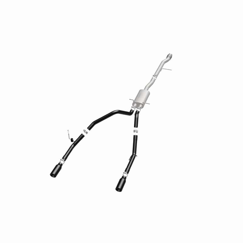 Magnaflow — MagnaFlow SYS Cat-Back 4in Black Dual Split Rear Tips 14-15 Chevy Silverado/GMC Sierra 4.3L-5.3L
Cat-Back - view 21