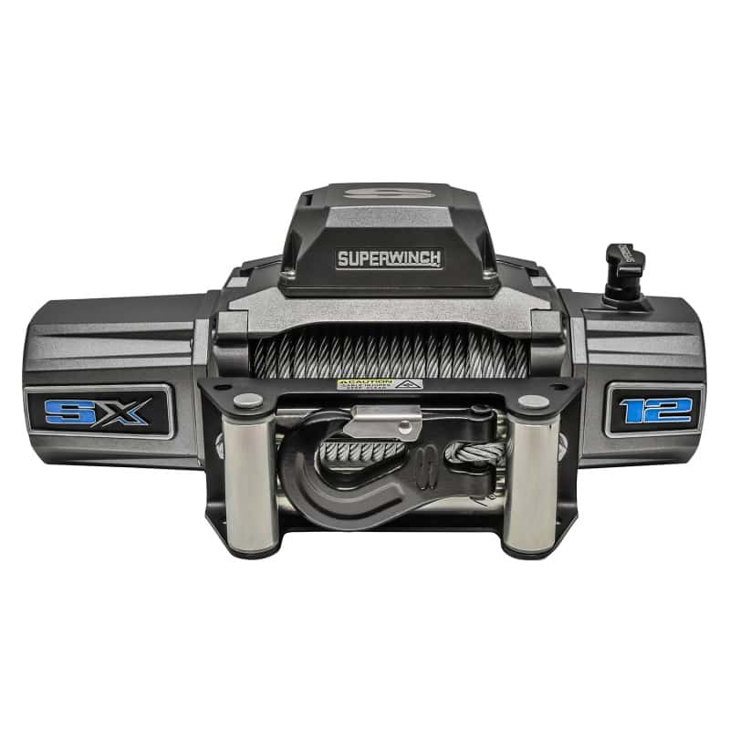 Superwinch — Superwinch 12000 LBS 12V DC 3/8in x 85ft Wire Rope SX 12000 Winch - Graphite
Winch - view 4