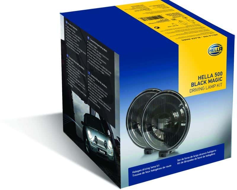 Hella — Hella 500 Series 12V Black Magic Halogen Driving Lamp Kit - view 19