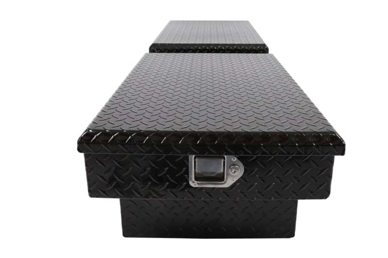 Dee Zee — Dee Zee Universal Tool Box - Red Crossover - Double Black BT Full Size
ToolBxTrkBedRTR - view 8