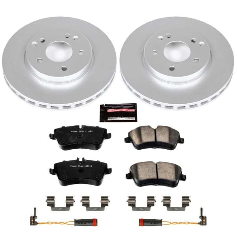 PowerStop — Power Stop 02-05 Mercedes-Benz C230 Front Z23 Evolution Sport Coated Brake Kit - view 1