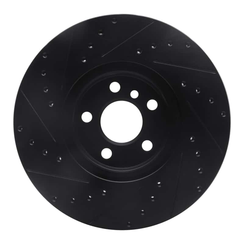 R1 Concepts — R1 15-25 BMW 228I xDrive Gran Coupe Front Right Drilled & Slotted Black Brake Rotor
R1 Brake Rotor Drill - view 5